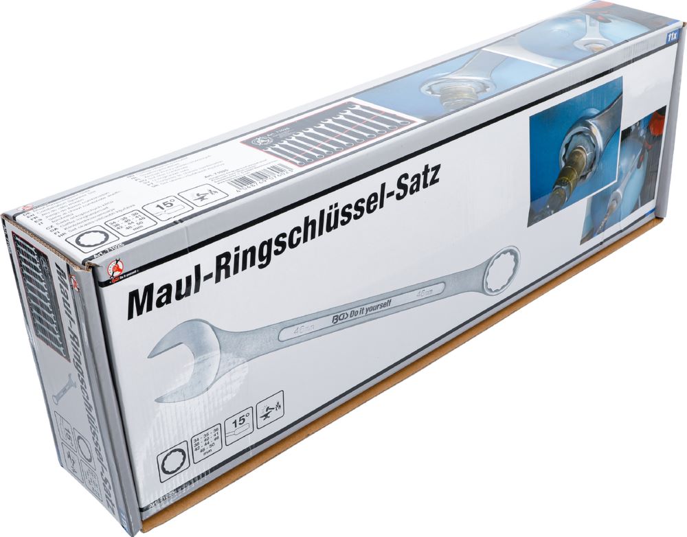 Produktbild BGS Diy Maul Ringschlüssel Satz XXL 34 - 50 mm 11 teilig bild 7