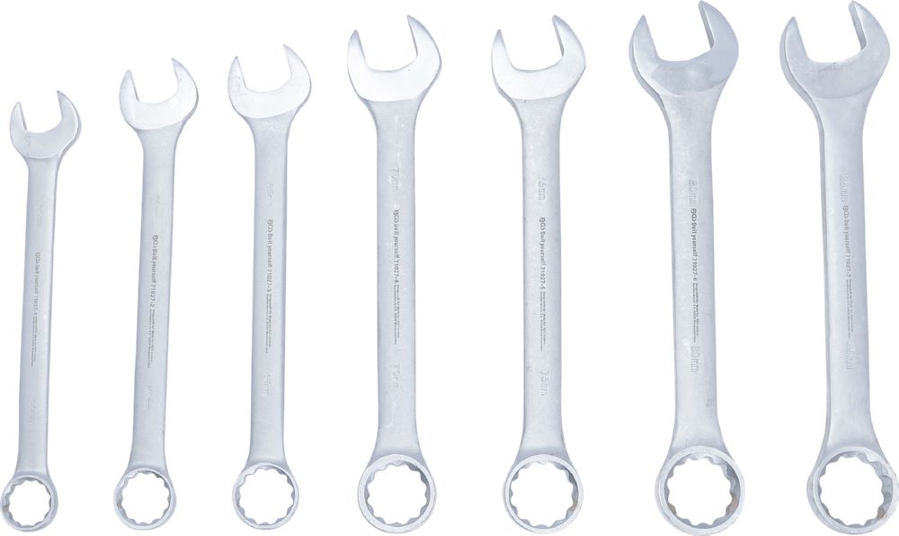 Produktbild BGS Diy Maul Ringschlüssel Satz XXL 55 - 85 mm 7 teilig bild 8