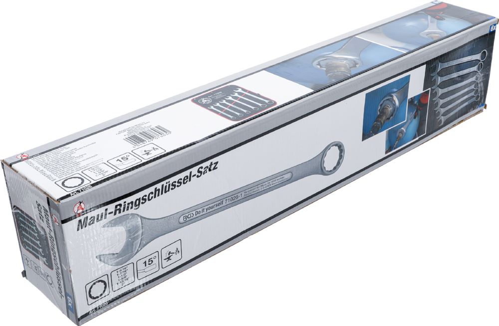 Produktbild BGS Diy Maul Ringschlüssel Satz XXL 1.5/16 Zoll - 2 Zoll 6 teilig bild 7