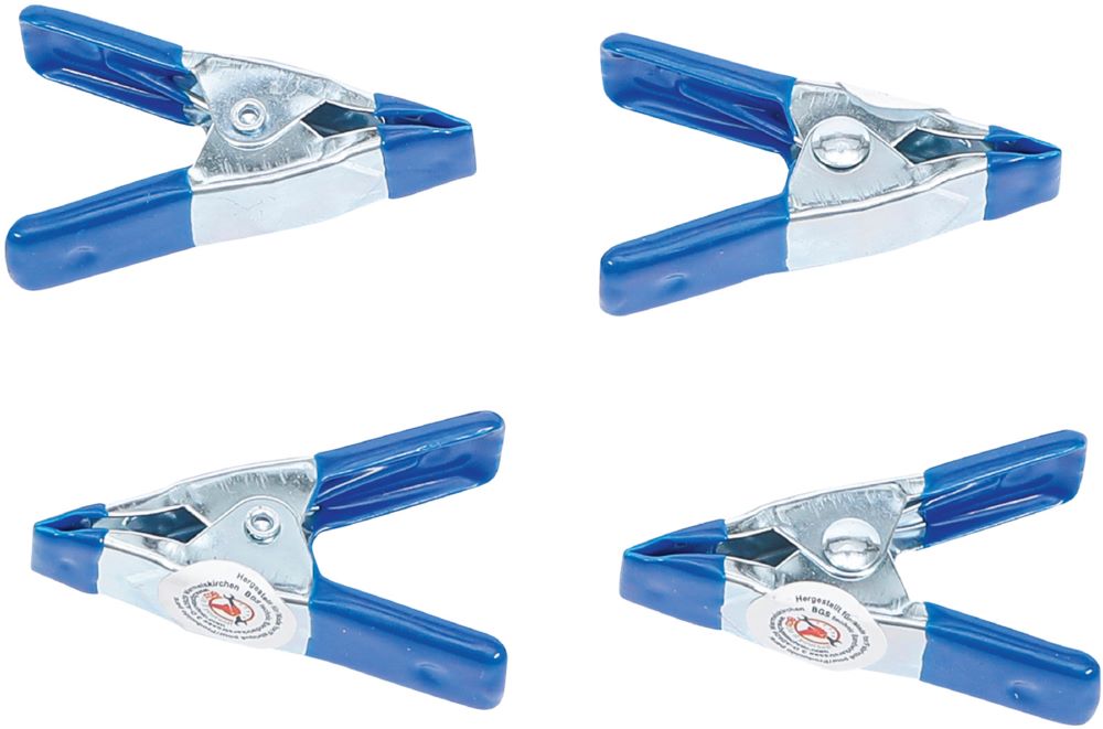 Produktbild BGS Diy Mini Metall Leimzwingen Satz 50 mm 4 teilig bild 1