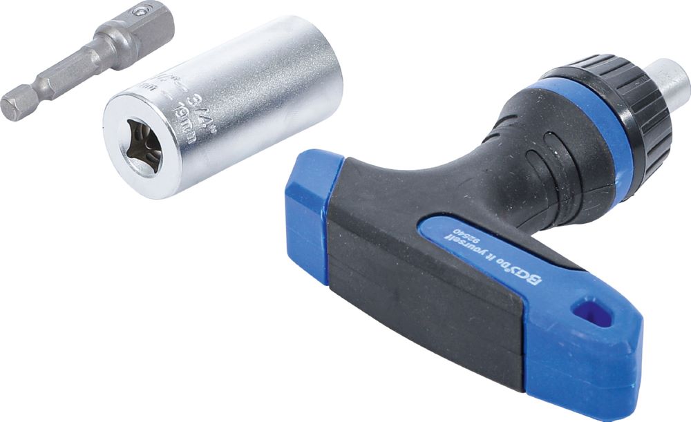 Produktbild Multi Einsatz mit Adapter Satz mit Ratschen-T-Griff umschaltbar 3 teilig bild 2