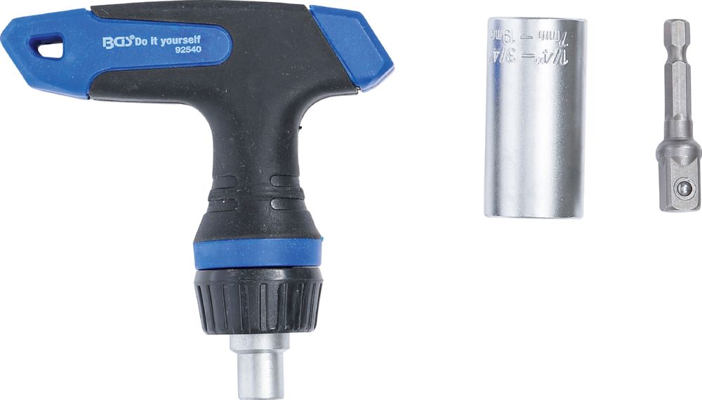 Produktbild Multi Einsatz mit Adapter Satz mit Ratschen-T-Griff umschaltbar 3 teilig bild 3