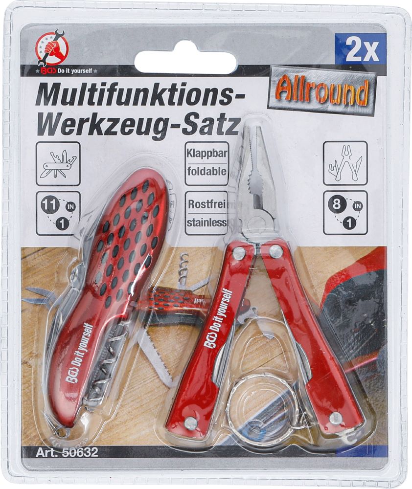 Produktbild BGS Diy Multifunktions Werkzeug Satz Rostfrei 2 teilig bild 5