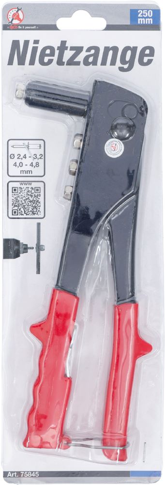 Produktbild Nietzange 2,4 - 4,8 mm 250 mm bild 3