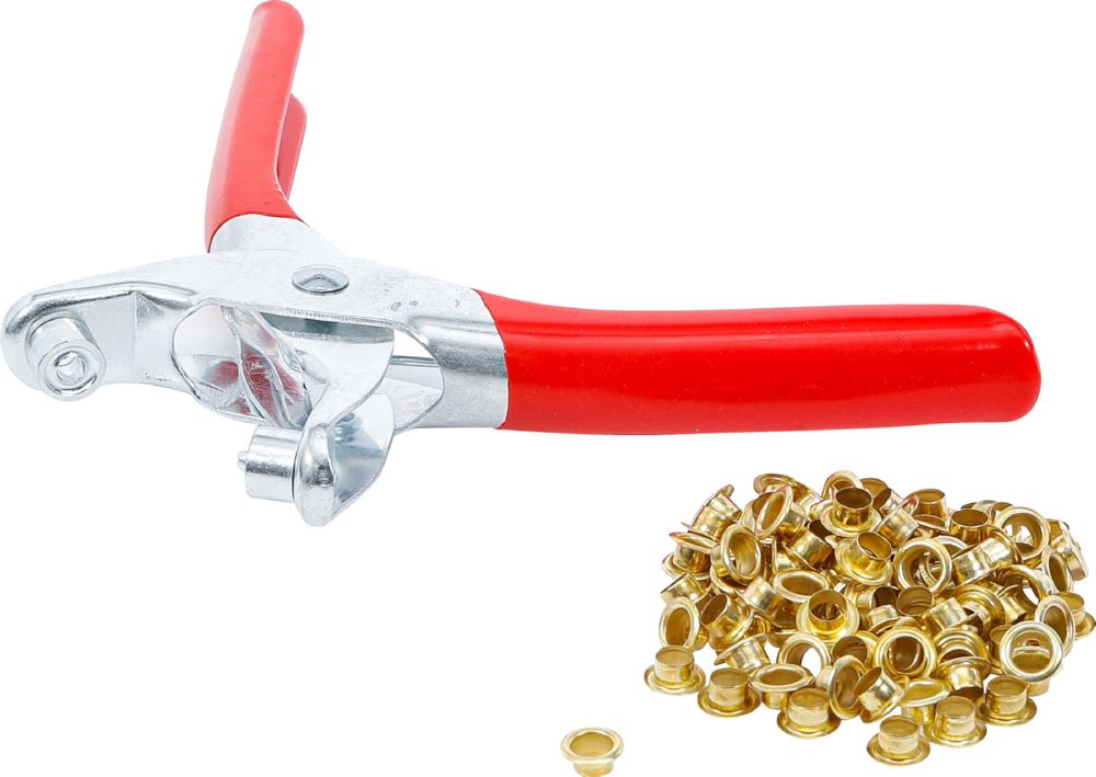Produktbild Ösenzange mit 100 Rundösen 5,0 mm bild 3