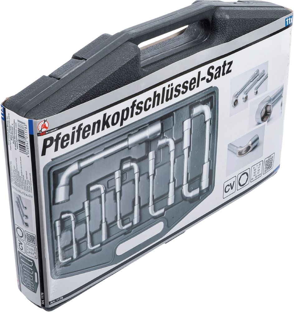 Produktbild BGS Diy Pfeifenkopfschlüssel Satz 6 - 22 mm 11 teilig bild 7
