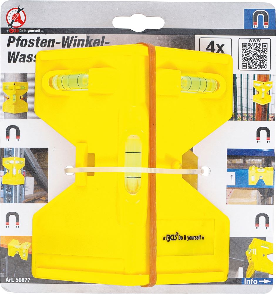 Produktbild BGS Diy Pfosten Winkel Wasserwaage bild 7