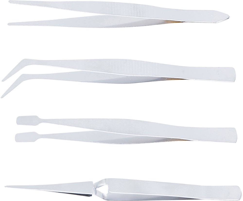 Produktbild Pinzetten Satz 105 - 120 mm 4 teilig bild 2