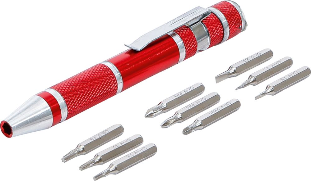 Produktbild BGS Diy Präzisions Bit Schrauber Satz 10 teilig