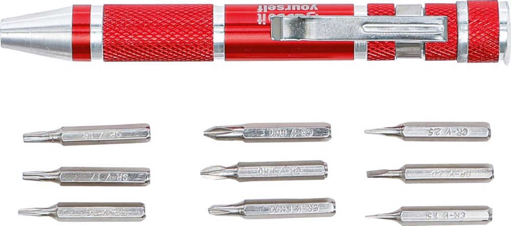 Produktbild Präzisions Bit Schrauber Satz 10 teilig bild 3