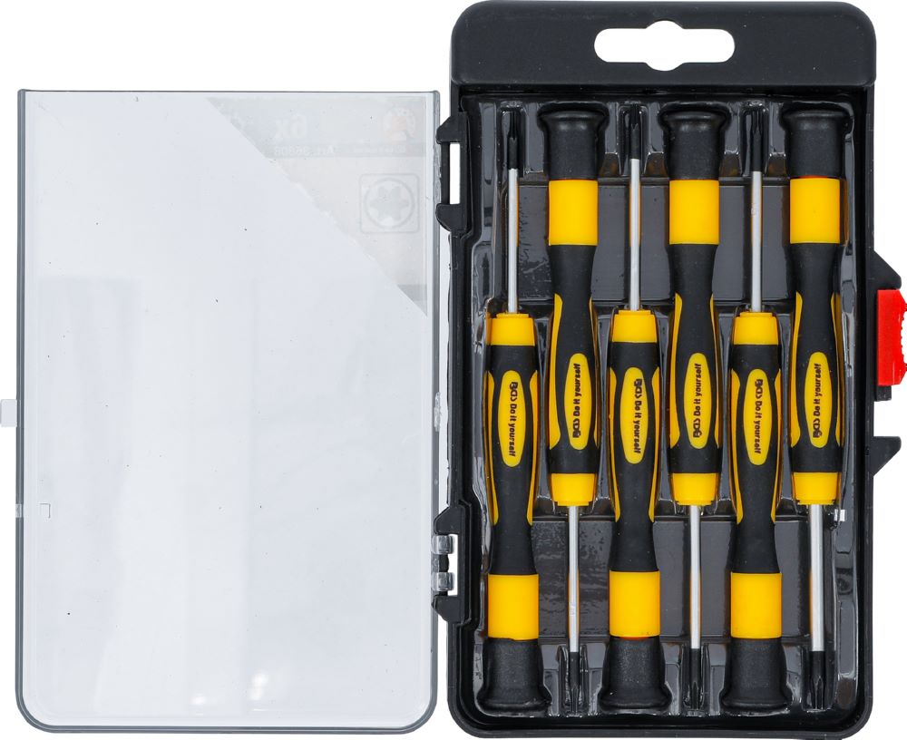 Produktbild BGS Diy Präzisions Schraubendreher Satz T-Profil T6-T15 6 teilig