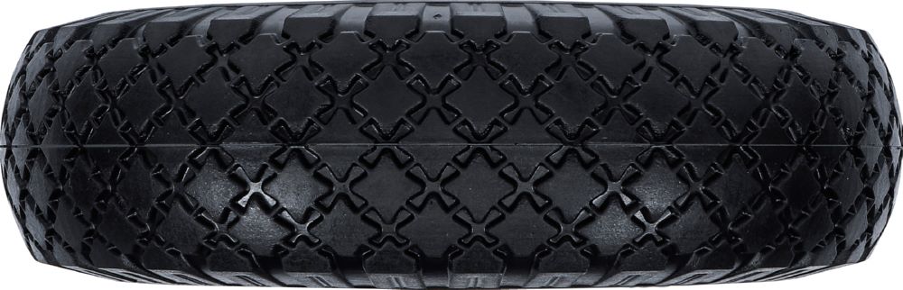 Produktbild BGS Diy Rad für Sackkarren/ Bollerwagen PU rot/schwarz 260 mm bild 2