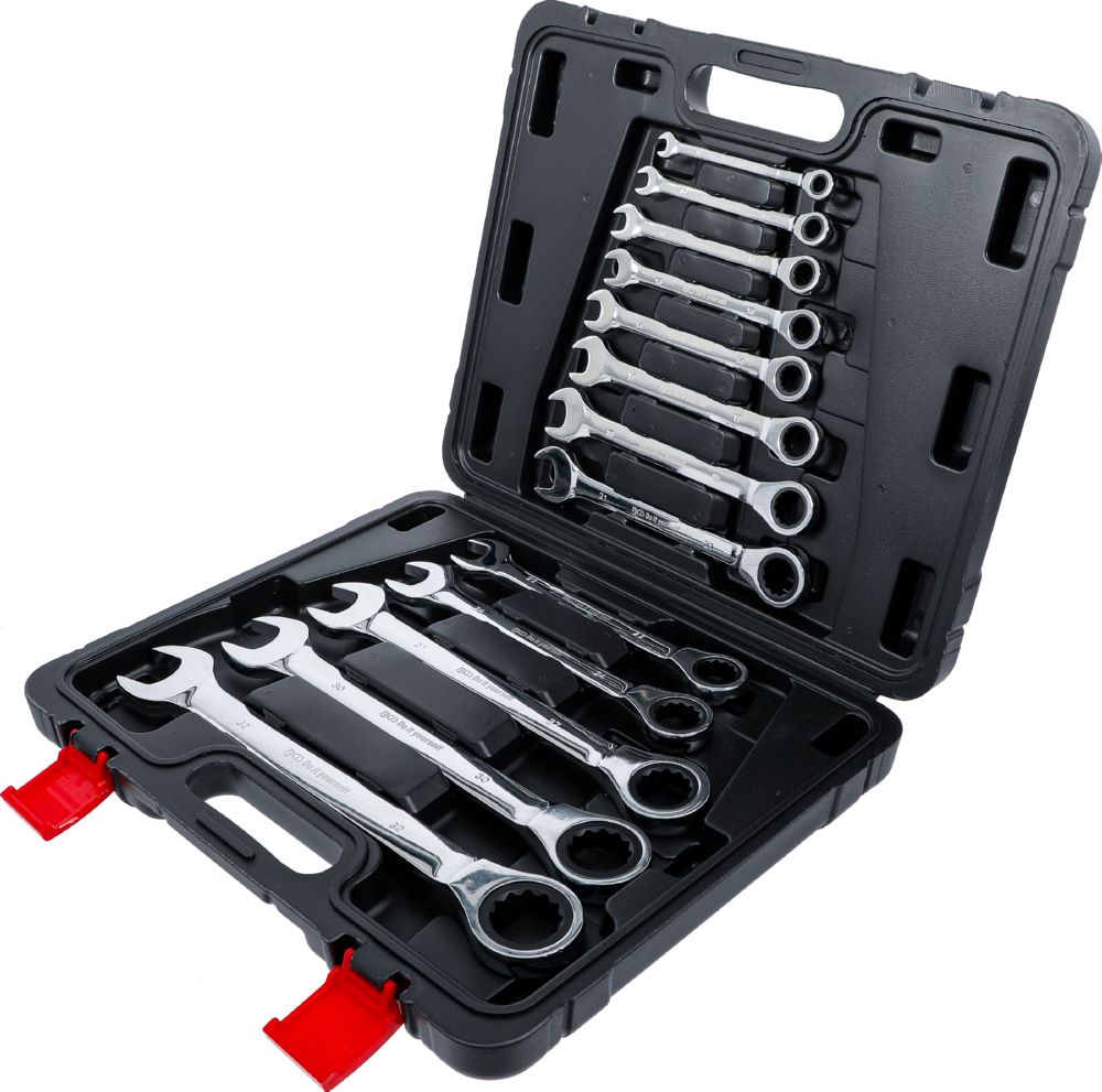 Produktbild BGS Diy Ratschenring Maulschlüssel Satz 8 - 32 mm 13 teilig bild 4