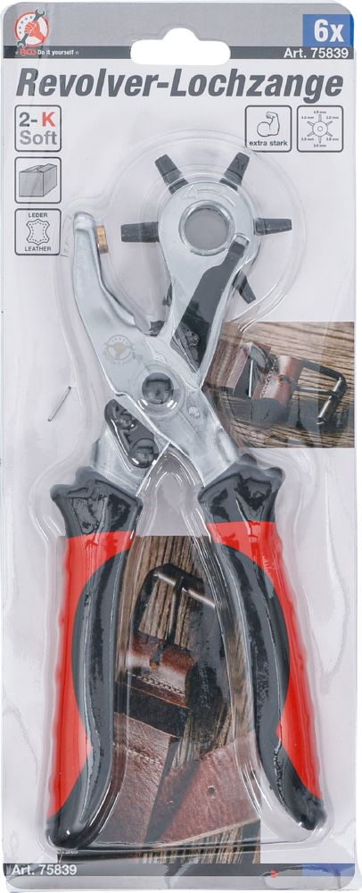 Produktbild Revolver Lochzange schwere Ausführung 2 - 4,5 mm bild 5