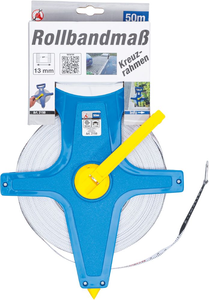 Produktbild BGS Diy Rollbandmaß 13 mm x 50 m bild 4