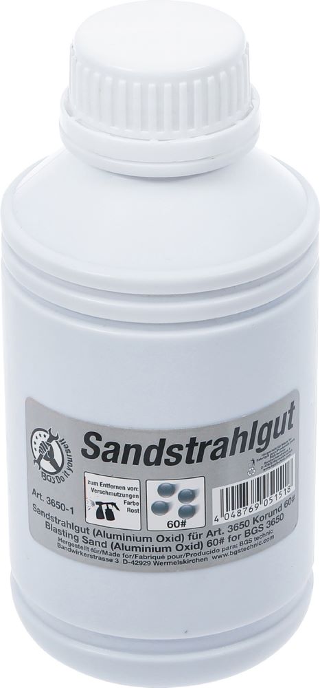Produktbild BGS Diy Sandstrahlgut Aluminium Oxid Korund 60 850 gramm