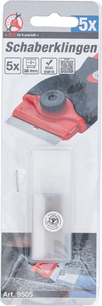 Produktbild BGS Diy Schaberklingen 5 teilig bild 3