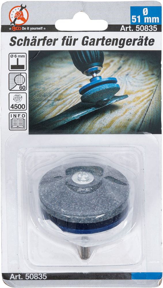 Produktbild BGS Diy Schärfer für Gartengeräte Schaftdurchmesser 6 mm bild 4