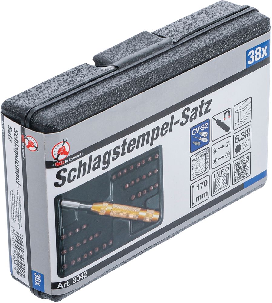 Produktbild BGS Diy Schlagstempel Satz 36-in-1 bild 6