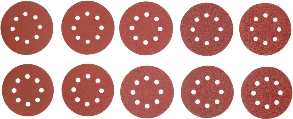 Produktbild BGS Diy Schleifblatt Satz Durchmesser 125 mm K 40 - 180 25 teilig bild 2