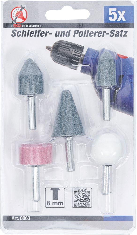 Produktbild BGS Diy Schleifer und Polierer Satz 5 teilig bild 4