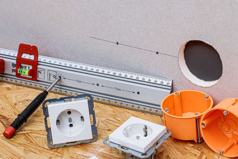 Produktbild BGS Diy Schneid- und Markierlineal mit Griff und Wasserwaage 750 mm bild 3