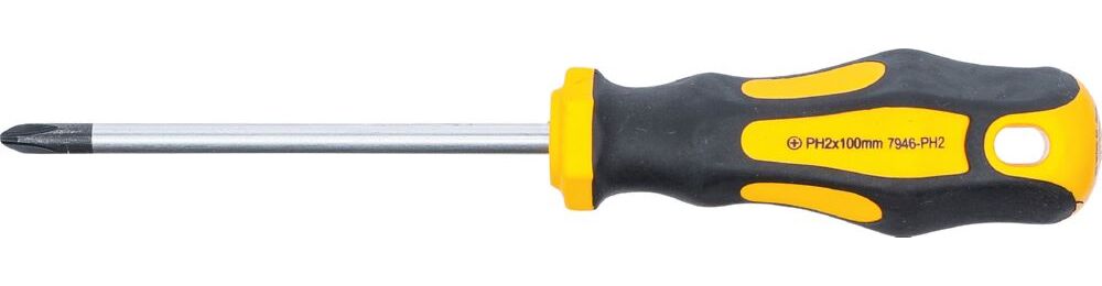 Produktbild BGS Diy Schraubendreher Kreuzschlitz PH2 Klingenlänge 100 mm bild 2