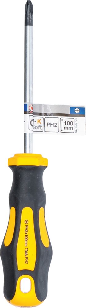 Produktbild BGS Diy Schraubendreher Kreuzschlitz PH2 Klingenlänge 100 mm bild 3