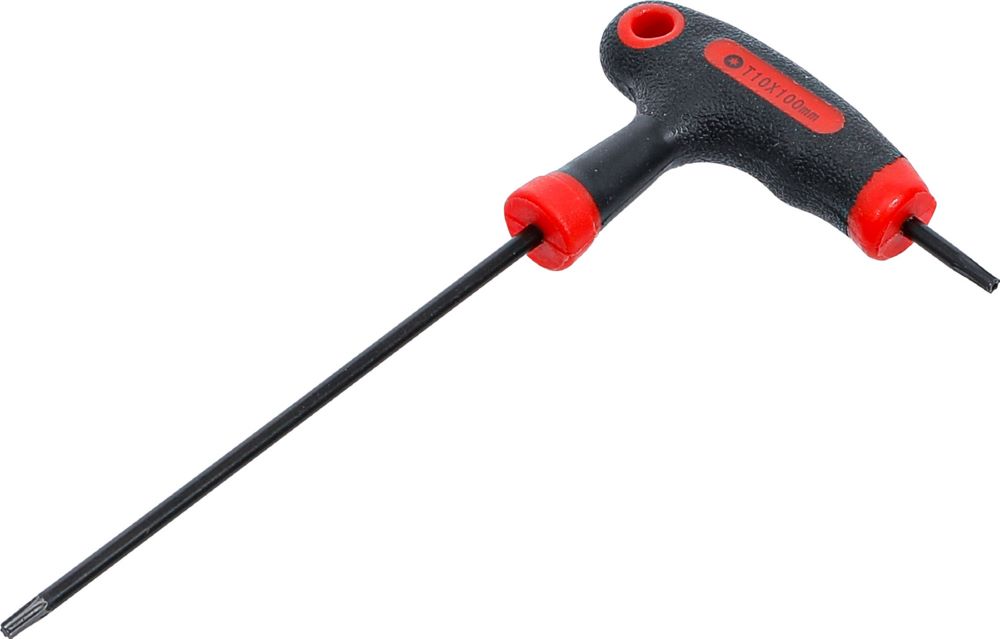 Produktbild BGS Diy Schraubendreher mit/ohne Bohrung T10 mit T-Griff und seitlicher Klinge