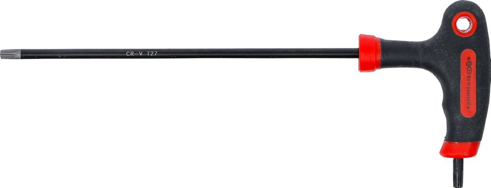 Produktbild BGS Diy Schraubendreher mit/ohne Bohrung T27 mit T-Griff und seitlicher Klinge bild 2