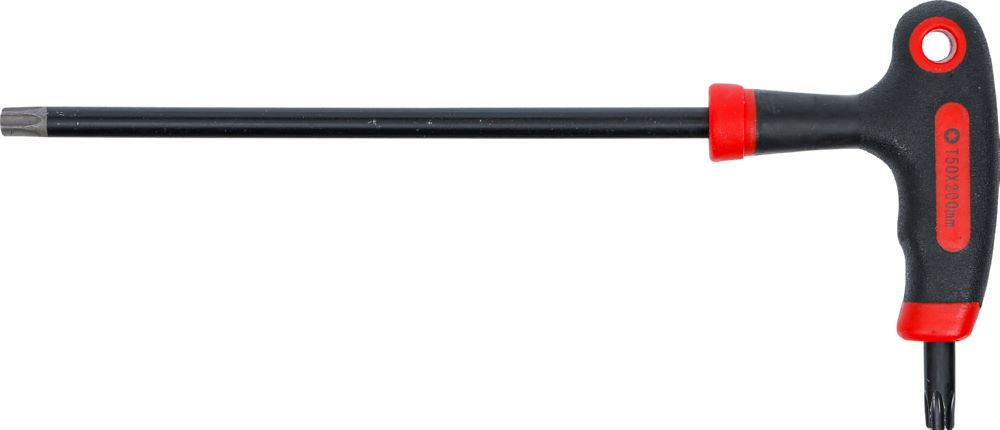 Produktbild BGS Diy Schraubendreher mit/ohne Bohrung T50 mit T-Griff und seitlicher Klinge bild 2