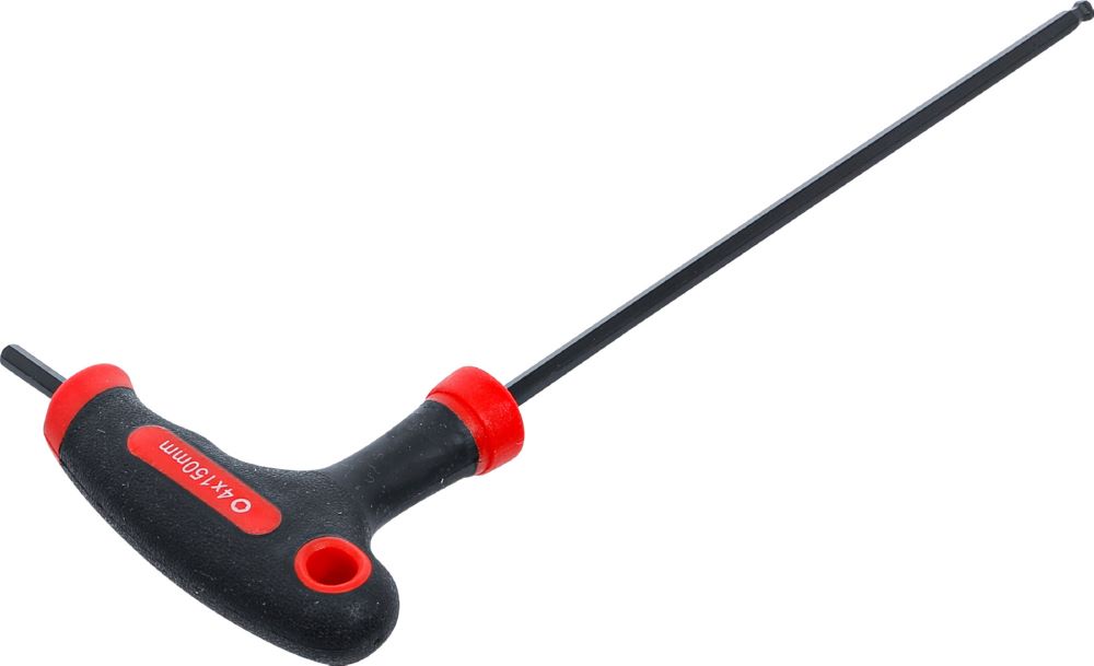 Produktbild BGS Diy Schraubendreher Innensechskant mit Kugelkopf 4 mm mit T-Griff bild 3