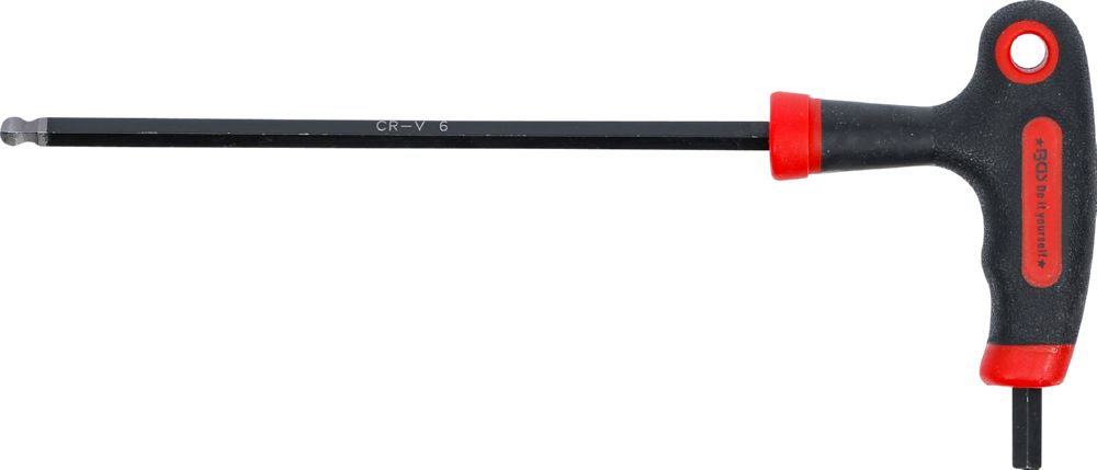 Produktbild BGS Diy Schraubendreher Innensechskant mit Kugelkopf 6 mm mit T-Griff bild 2