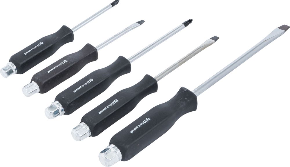 Produktbild BGS Diy Schraubendreher Satz 5 teilig PZ/Schlitz bild 2