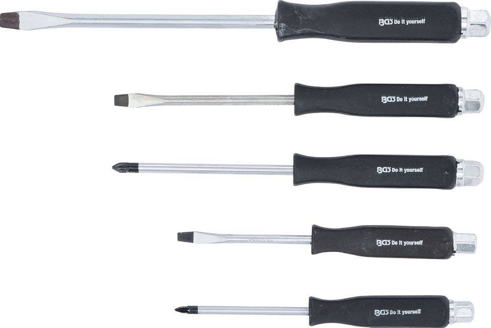 Produktbild BGS Diy Schraubendreher Satz 5 teilig PZ/Schlitz bild 3
