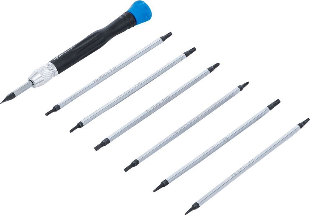 Produktbild BGS Diy Schraubendreher Satz für Elektroniker 8 teilig Torx/Schlitz