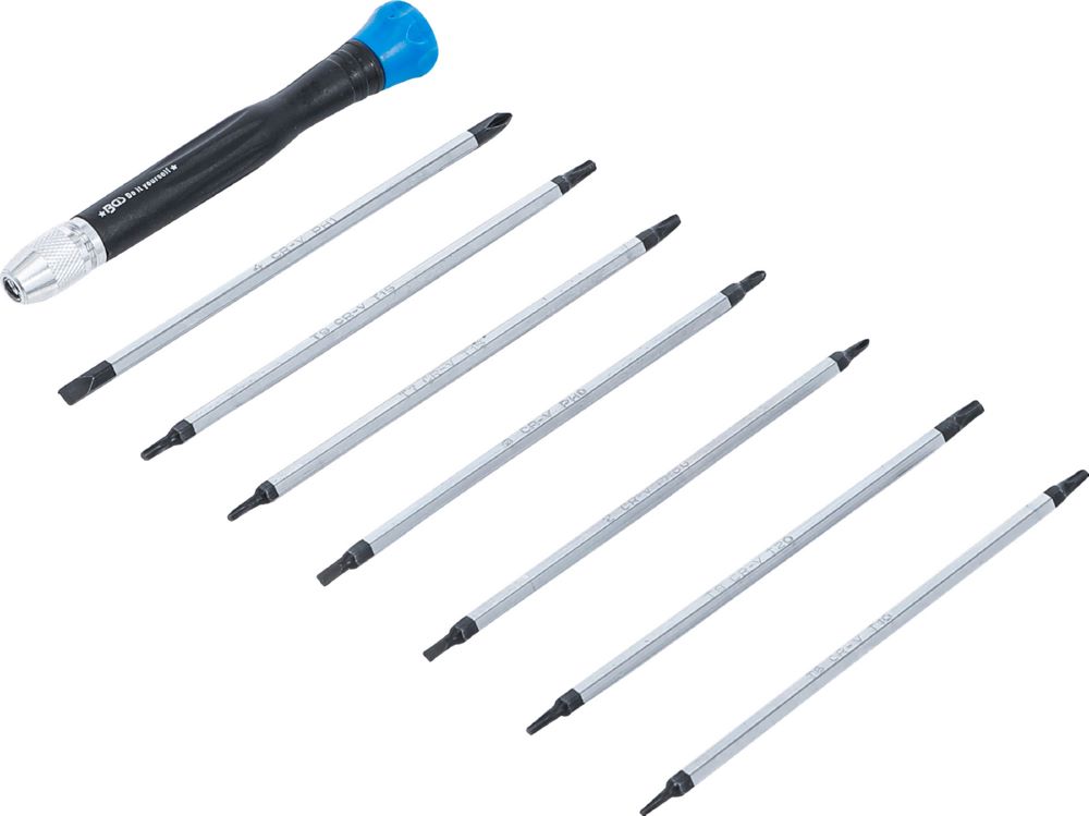 Produktbild BGS Diy Schraubendreher Satz für Elektroniker 8 teilig Torx/Schlitz bild 2