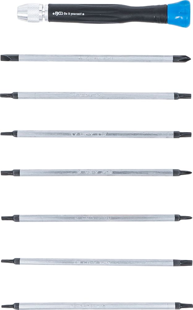 Produktbild BGS Diy Schraubendreher Satz für Elektroniker 8 teilig Torx/Schlitz bild 3