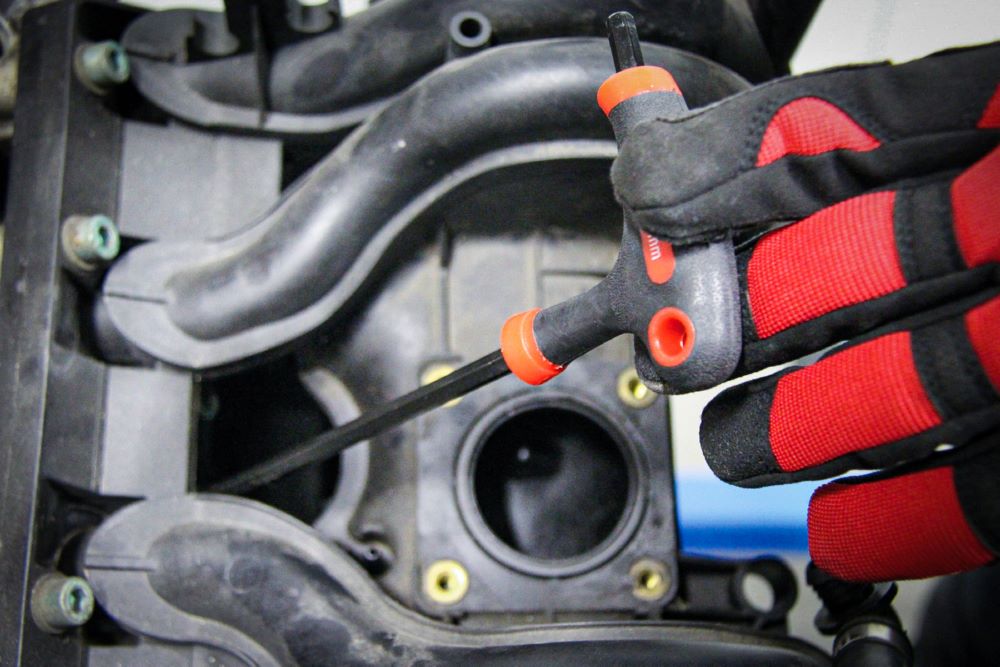 Produktbild BGS Diy Schraubendreher Satz mit Bohrung T10 - T50 9 teilig mit T-Griff bild 3