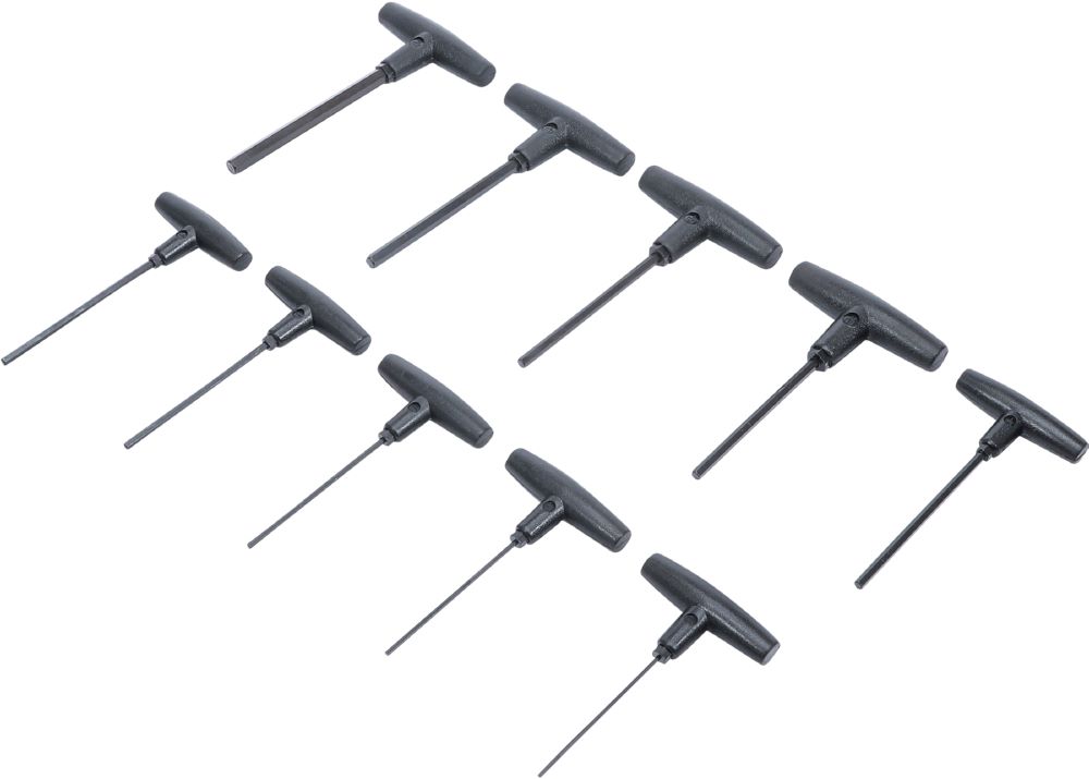 Produktbild BGS Diy Schraubendreher Satz mit 2 - 10 mm 10 teilig T-Griff Innensechskant bild 2