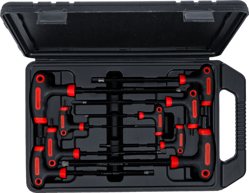 Produktbild BGS Diy Schraubendreher Satz Innensechskant 2 - 10 9 teilig mit T-Griff bild 5