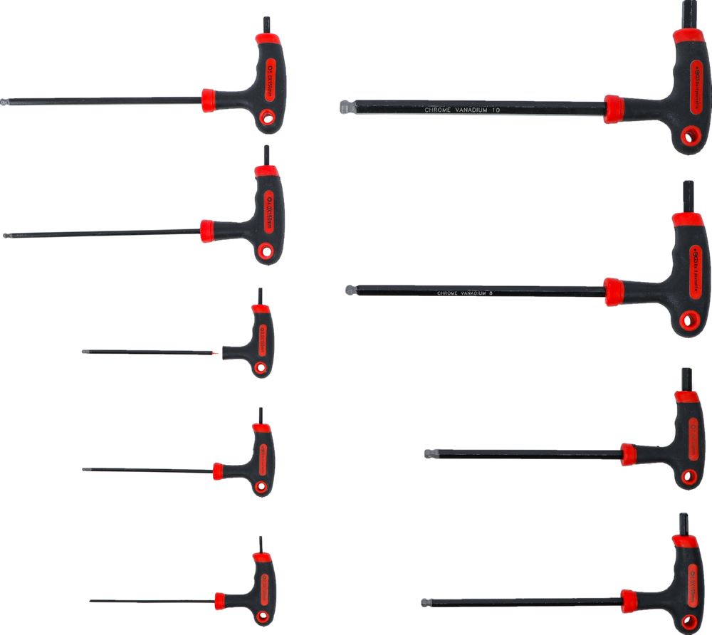 Produktbild BGS Diy Schraubendreher Satz Innensechskant 2 - 10 9 teilig mit T-Griff bild 6