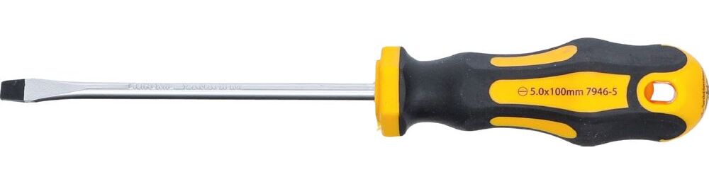 Produktbild BGS Diy Schraubendreher Schlitz 5 mm Klingenlänge 100 mm bild 2