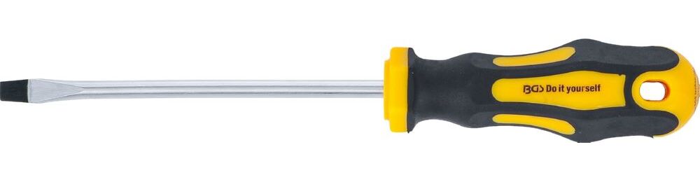 Produktbild BGS Diy Schraubendreher Schlitz 6 mm Klingenlänge 125 mm bild 2