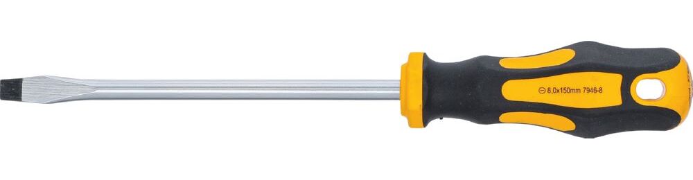 Produktbild BGS Diy Schraubendreher Schlitz 8 mm Klingenlänge 150 mm bild 2