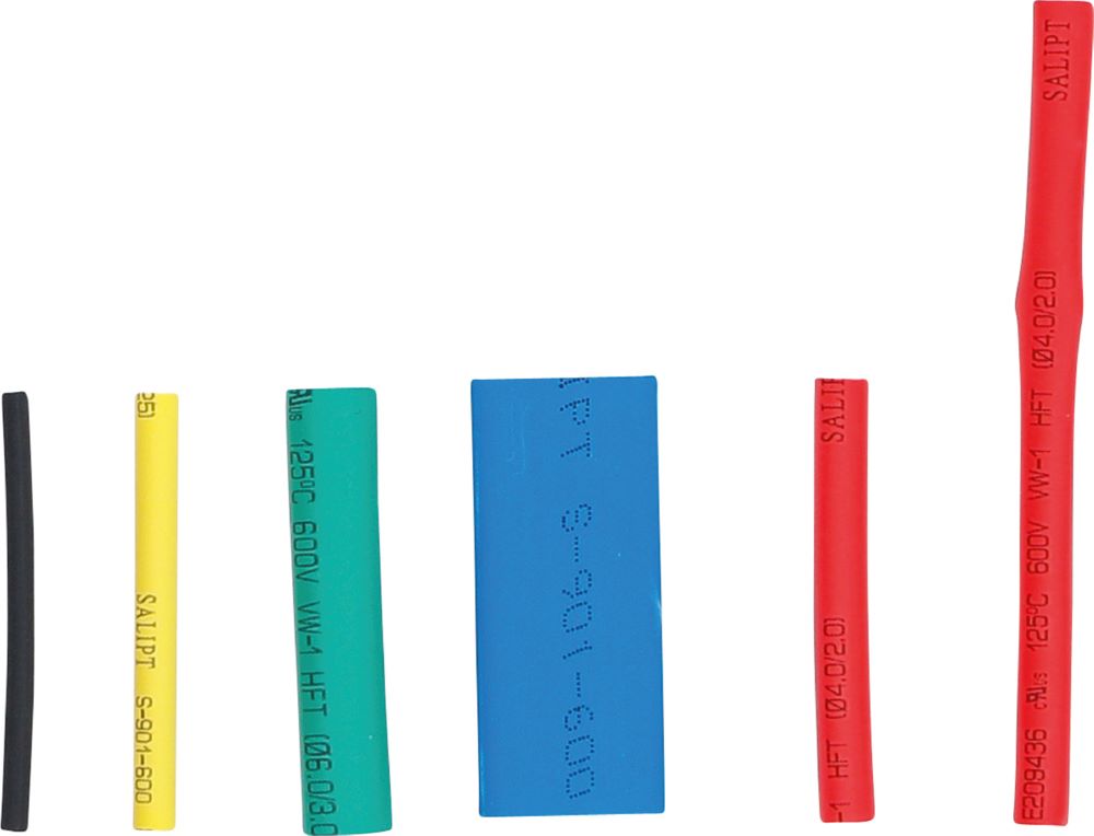 Produktbild Schrumpfschlauch Sortiment farbig 90 teilig bild 2