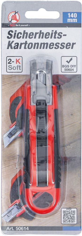 Produktbild BGS Diy Sicherheits Kartonmesser 140 mm bild 5