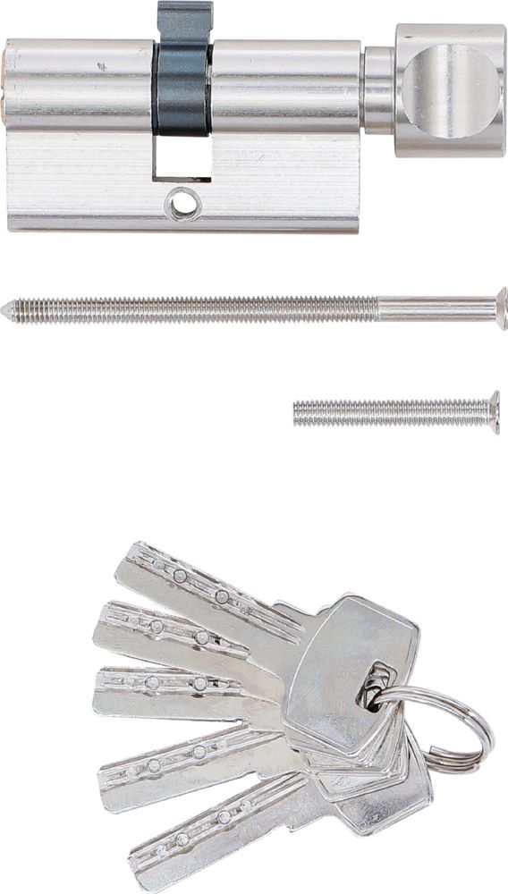 Produktbild Sicherheits Türzylinder mit Drehknauf 60 mm bild 3