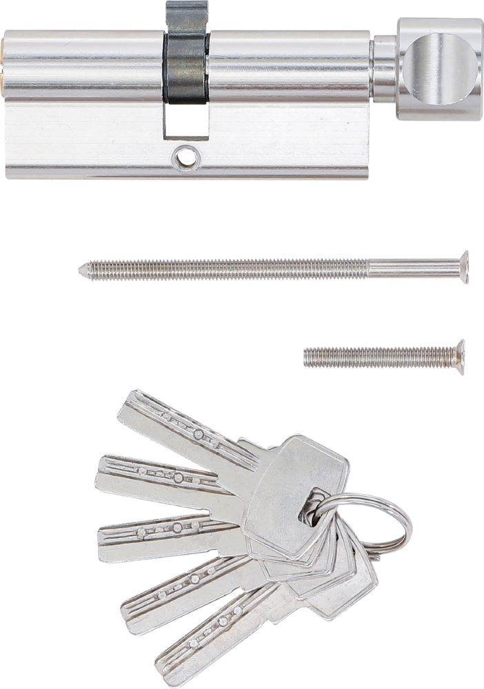 Produktbild Sicherheits Türzylinder mit Drehknauf 80 mm bild 3