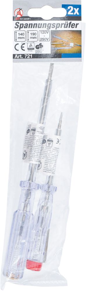 Produktbild Spannungsprüfer 120 - 250 V | 140 / 190 mm 2 teilig bild 4